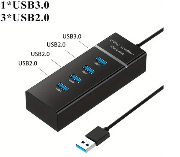 Usb_3.0_Hub_With_4_Ports,_Super_Speed_Data_Transfer,_Black