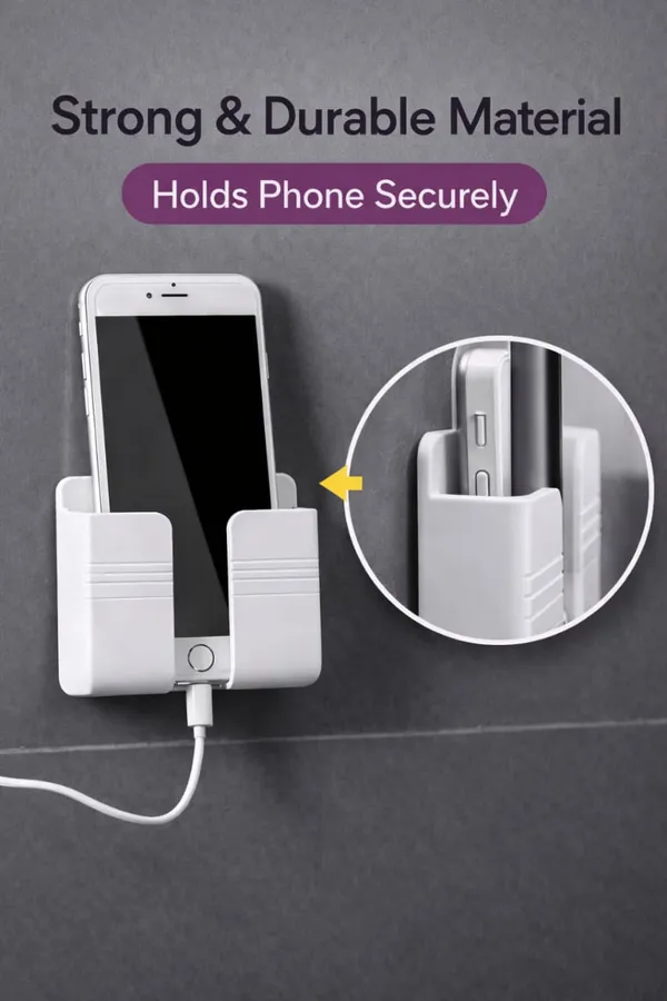 Multicolor_Wall_Mounted_Mobile_Phone_Holder_With_Adhesive,_Hands-Free_Charging_Stand_For_Bathroom,_Kitchen,_Bedroom