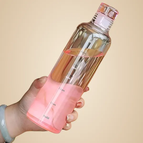 Pink_Glass_Bottle_For_Kitchen