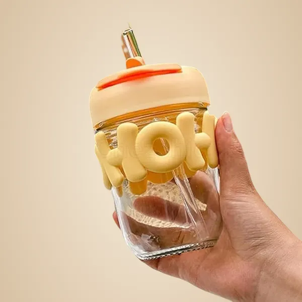 Yellow_Glass_Water_Bottle_For_Kids