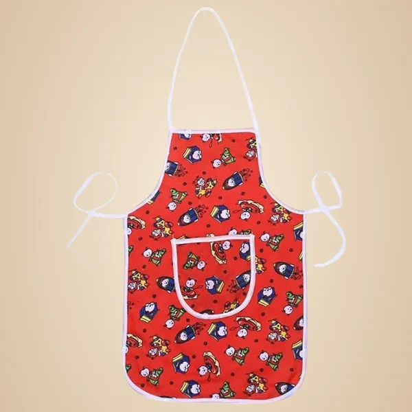 Red_Cotton_Apron_For_Child