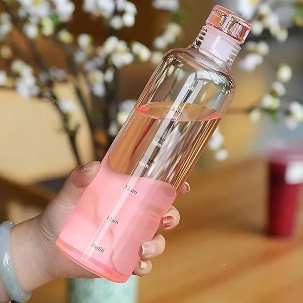 Pink_Glass_Bottle_For_Kitchen