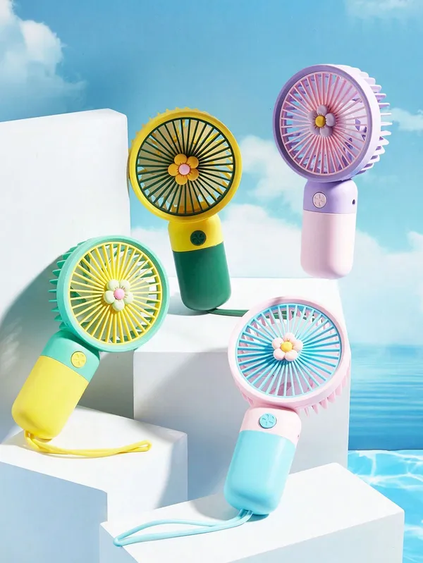 Multicolor_Plastic_Mini_Portable_Handheld_Fan_Usb_Rechargeable_Personal_Cooling_Pack_Of_4Fan_For_Travel,_Office,_Kids_&_Outdoor_Use