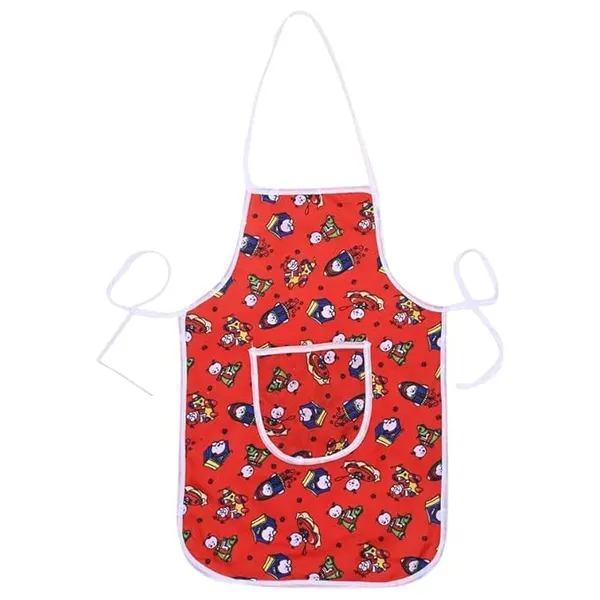 Red_Cotton_Apron_For_Child