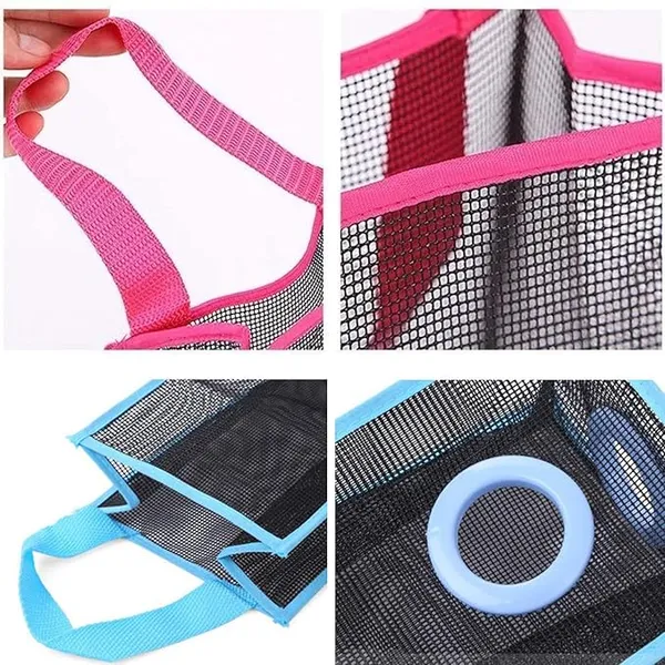 Green_Mesh_Fabric_Holder_For_Wall