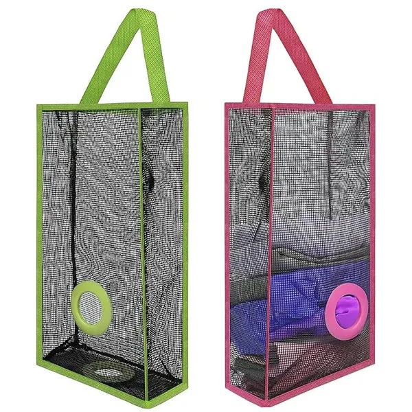 Green_Mesh_Fabric_Holder_For_Wall