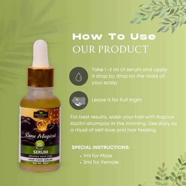 Saru_Magical_Hair_Serum_Smooth_Shine_And_Strengthen_With_Nature_Touch_For_Unisex