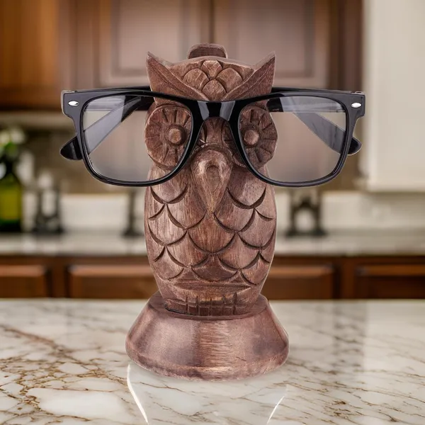Wooden_Sunglasses_Holder_Stand_|_Handmade_Wood_Eyewear_Organizer_for_Desk_&_Bedside_|_Rustic_Glasses_Display_Gift