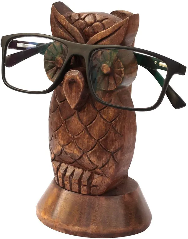 Wooden_Sunglasses_Holder_Stand_|_Handmade_Wood_Eyewear_Organizer_for_Desk_&_Bedside_|_Rustic_Glasses_Display_Gift