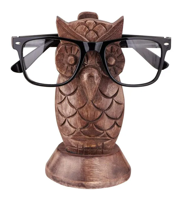 Wooden_Sunglasses_Holder_Stand_|_Handmade_Wood_Eyewear_Organizer_for_Desk_&_Bedside_|_Rustic_Glasses_Display_Gift