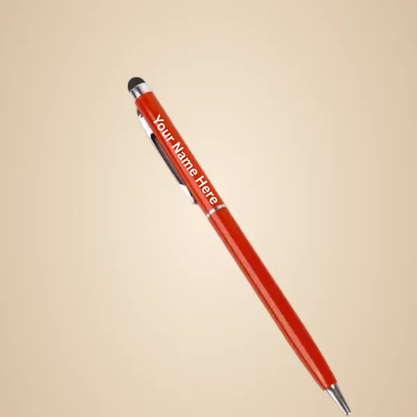 Maroon_Personalised_Ball_Point_With_Stylus_Custom_Engraved_Metal_Blue_Ink_Dual_Tip_For_Writing_&_Touchscreens_Elegant_&_Portable_Pen_Gift_Set