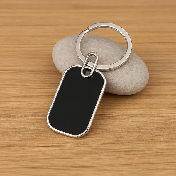 Black_Personalized_Double-Sided_Premium_Metal_Keychain,_Silver_Finish,_Custom_Name_Engraving,_Elegant_Gift_Key_Ring_For_Men_And_Women