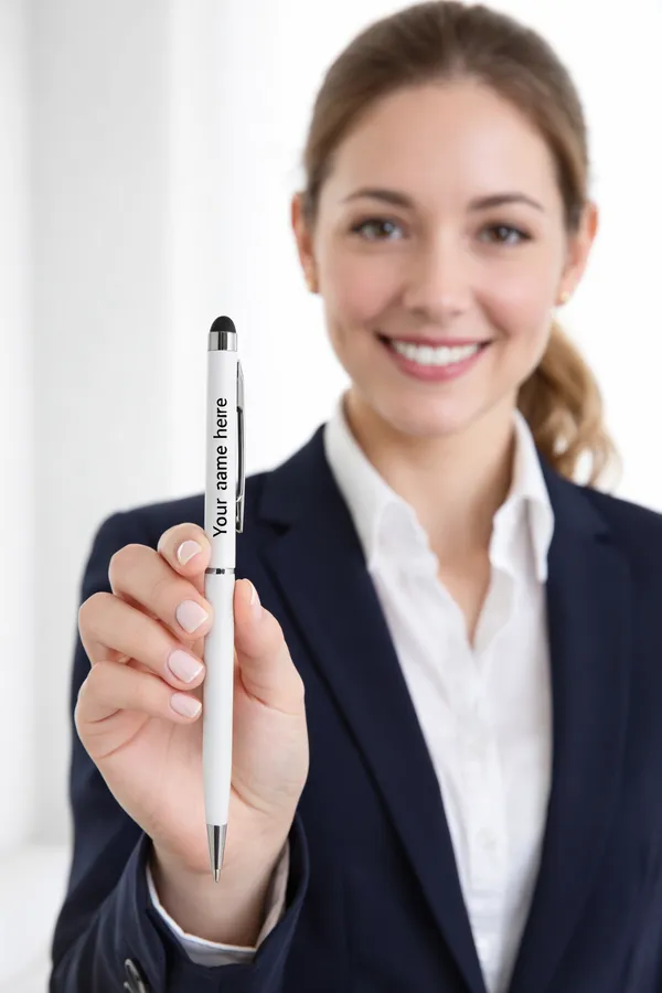 White_Personalised_Ball_Point_With_Stylus_Custom_Engraved_Metal_Blue_Ink_Dual_Tip_For_Writing_&_Touchscreens_Elegant_&_Portable_Pen_Gift_Set