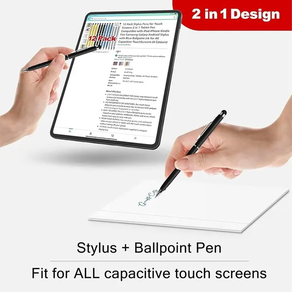 Black_Personalised_Ball_Point_With_Stylus_Custom_Engraved_Metal_Blue_Ink_Dual_Tip_For_Writing_&_Touchscreens_Elegant_&_Portable_Pen_Gift_Set