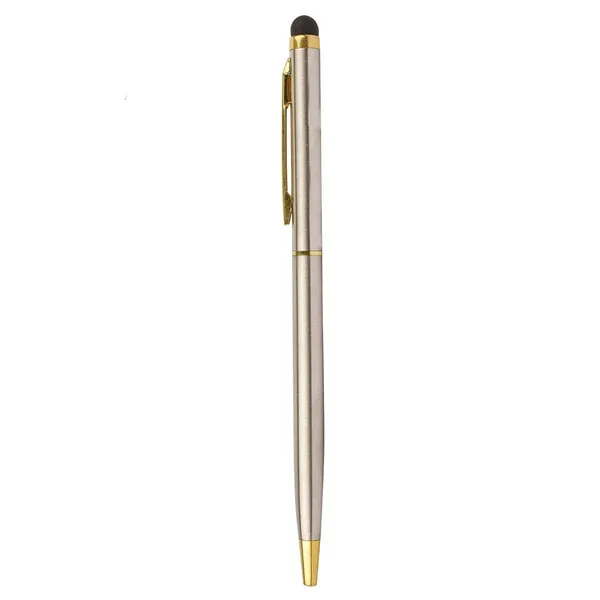 Golden_Personalised_Ball_Point_With_Stylus_Custom_Engraved_Metal_Blue_Ink_Dual_Tip_For_Writing_&_Touchscreens_Elegant_&_Portable_Pen_Gift_Set
