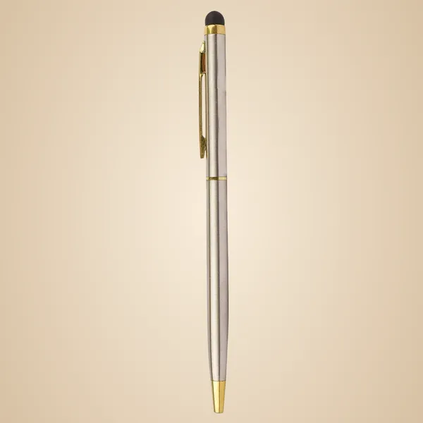 Golden_Personalised_Ball_Point_With_Stylus_Custom_Engraved_Metal_Blue_Ink_Dual_Tip_For_Writing_&_Touchscreens_Elegant_&_Portable_Pen_Gift_Set
