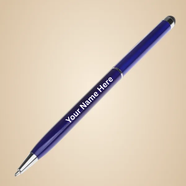 Blue_Personalised_Ball_Point_With_Stylus_Custom_Engraved_Metal_Blue_Ink_Dual_Tip_For_Writing_&_Touchscreens_Elegant_&_Portable_Pen_Gift_Set