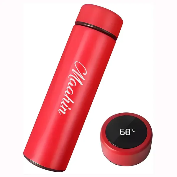 Red_Stainless_Steel_Personalized_Custom_Name,_Leak_Proof,_Screw-On_Cap_Water_Bottle_(500_Ml)