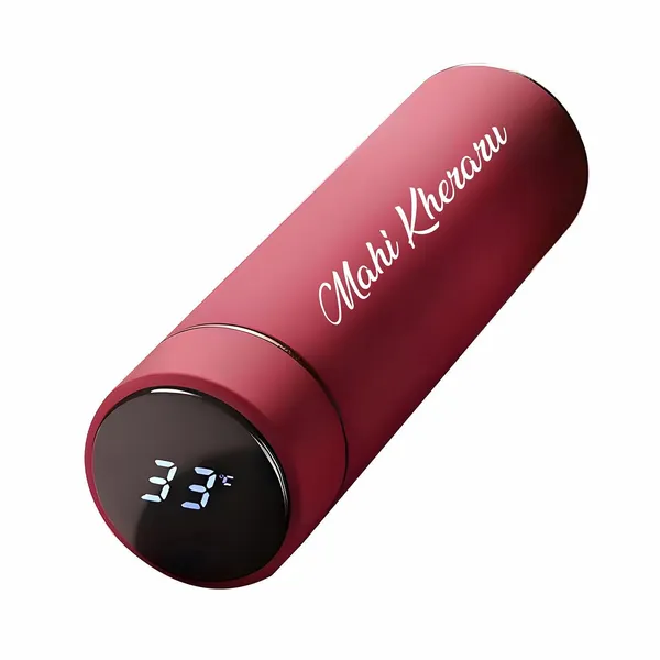 Red_Stainless_Steel_Personalized_Custom_Name,_Leak_Proof,_Screw-On_Cap_Water_Bottle_(500_Ml)