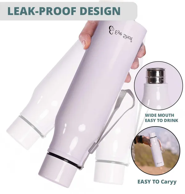 White_Stainless_Steel_Personalized_Custom_Name,_Leak_Proof,_Screw-On_Cap_Water_Bottle_(500_Ml)