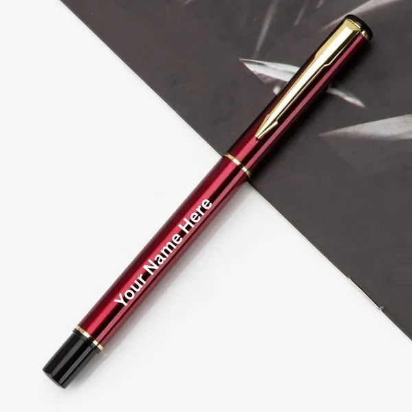 Maroon_Personalised_Ball_Point_With_Stylus_Custom_Engraved_Metal_Blue_Ink_Dual_Tip_For_Writing_&_Touchscreens_Elegant_&_Portable_Pen_Gift_Set