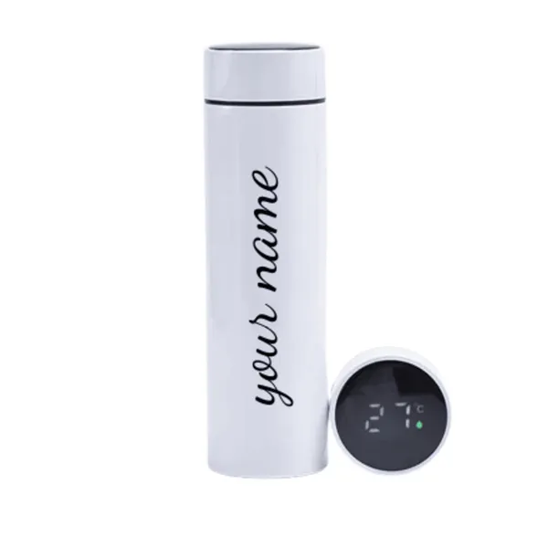 White_Stainless_Steel_Personalized_Custom_Name,_Leak_Proof,_Screw-On_Cap_Water_Bottle_(500_Ml)