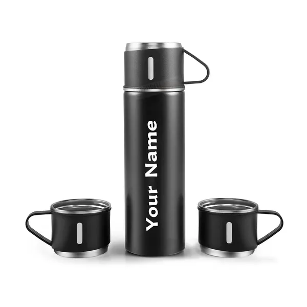 Black_Personalized_Double_Wall_Vacuum_Insulated_Stainless_Steel_Custom_Name_Engraved_Flask_With_2_Cups_Hot_&_Cold_Water_Thermo_Bottle_Gift_Set_(500_Ml)
