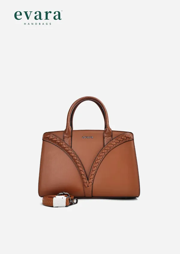 Brown_Structured_Handbag_With_Detachable_Strap
