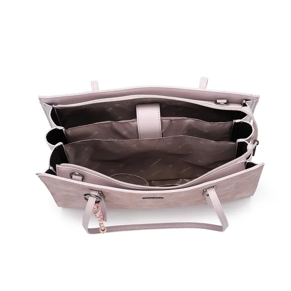 Pink_Textured_Tote_Handbag_with_Detachable_Strap_for_Women