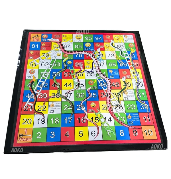 Ludo_+_Snakes_&_Ladders_Board_Game_2-Pack_-_Two_Game_Set_In_One_Bundle_-_Children'S_Family_Learning_Dice_Games_For_Adults_&_Kids