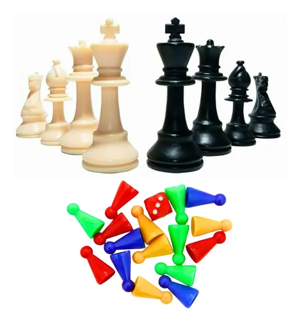 Wooden_Ludo_And_Chess_Board_2_In_1_With_Coins_One_Side_Chess_And_Opposite_Side_Ludo_For_2_To_4_Players_(12_X_12_Inches)_Party_&_Fun_Games_Board_Game