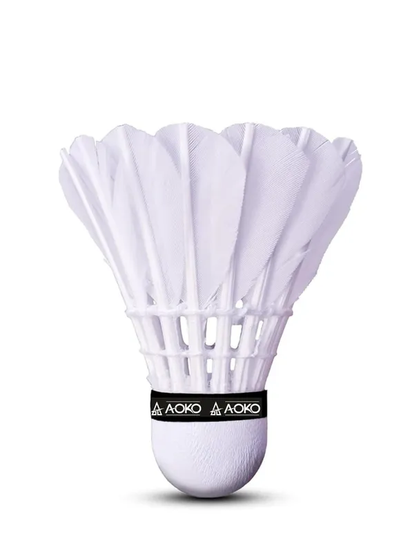 Super_Cork_Feather_Shuttlecocks_For_Badminton_â€“_Durable_Goose_Feather_|_Stable_Flight_|_High_Speed_|_Tournament_Grade_â€“_Pack_Of_10_|_White