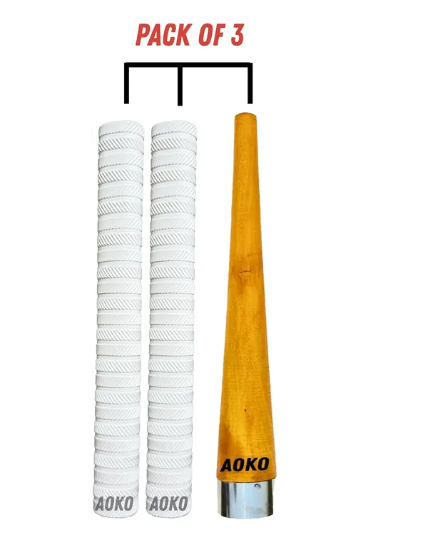 Plain_White_Soft_Comfortable_2_Rubber_Grips_For_Better_Shock_Absorption_1_Grip_Cone_For_Cricket_Bat_Handle_Accessories(_Pack_Of_3_)