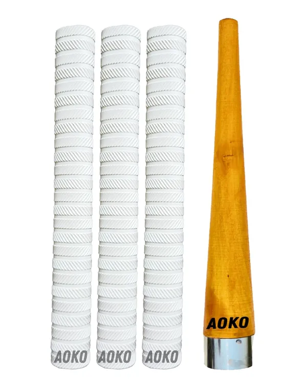 Plain_White_Soft_Comfortable_3_Rubber_Grips_For_Better_Shock_Absorption_1_Grip_Cone_For_Cricket_Bat_Handle_Accessories_(_Pack_Of_4_)