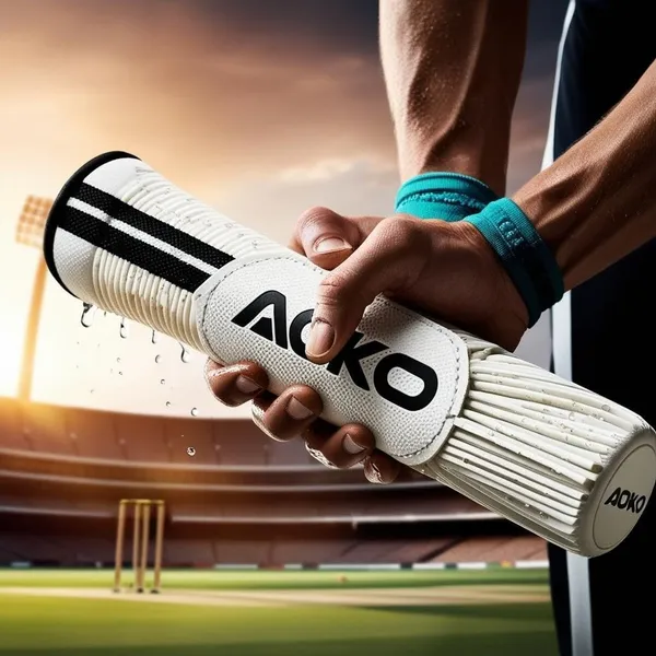 Premium_White_Cricket_Bat_Grip_With_Black_Line_|_Ultra_Tacky_Rubber_Handle_Grip_For_Better_Control_And_Comfort_â€“_Pack_Of_1