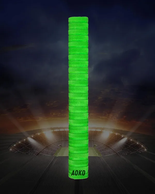 Premium_Plain_Cricket_Bat_Grip_|_Ultra_Tacky_Rubber_Handle_Grip_For_Superior_Bat_Control_â€“_Pack_Of_1_(Green)
