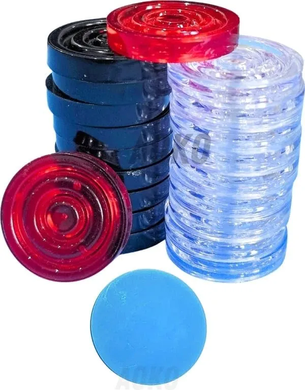 20_Pcs_Crystal_Carrom_Coins_With_Premium_Stickers_â€“_Smooth_&_Durable_Play_Carrom_Pawns_(Pack_Of_20)