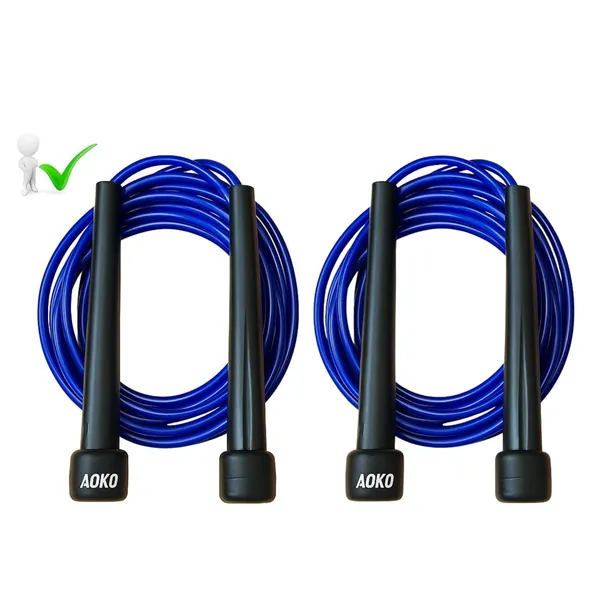 Pack_Of_2_Skipping_Rope_Jump_Rope_For_Men,_Women,_Girls,_And_Kids_|_Gym_Fitness_Speed_Skipping_Rope_|Length:_295_Cm|