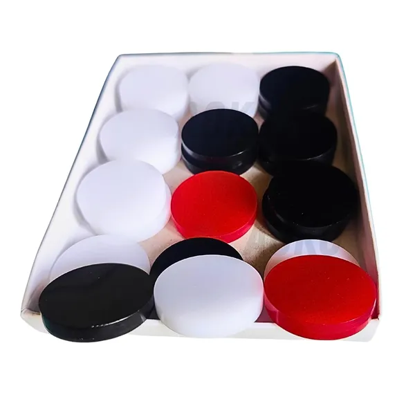 Premium_Acrylic_Plastic_Carrom_Coins_For_Professionals,_Set_Of_24_|11_White,_11_Black,_2_Red|