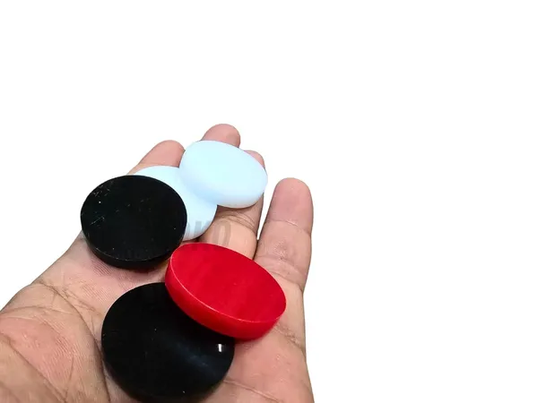 Premium_Acrylic_Plastic_Carrom_Coins_For_Professionals,_Set_Of_24_|11_White,_11_Black,_2_Red|