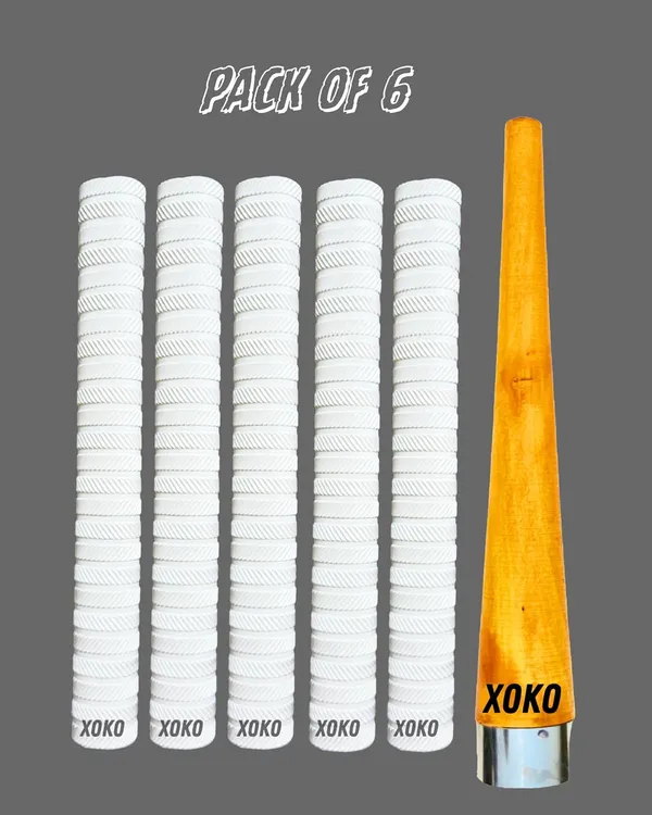 Plain_White_Soft_Comfortable_5_Rubber_Grips_For_Better_Shock_Absorption_1_Grip_Cone_For_Cricket_Bat_Handle_Accessories_(_Pack_Of_6_)