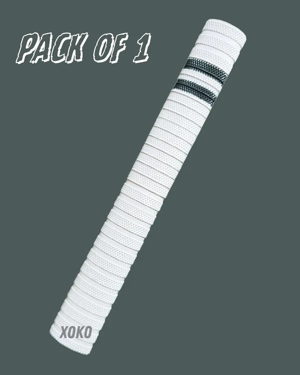 Premium_White_Cricket_Bat_Grip_With_Black_Line_|_Ultra_Tacky_Rubber_Handle_Grip_For_Better_Control_And_Comfort_â€“_Pack_Of_1