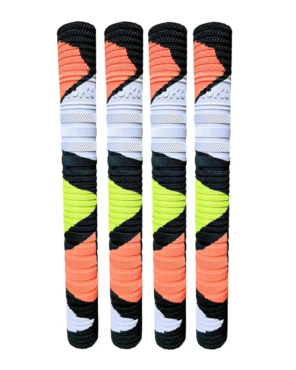 Premium_Cricket_Bat_Grip_|_Anti-Slip_|_Ultra_Tacky_|_Multicolor_|_Pack_Of_4_|_Durable_Comfortable_Grip_For_Enhanced_Control_Black_Grip
