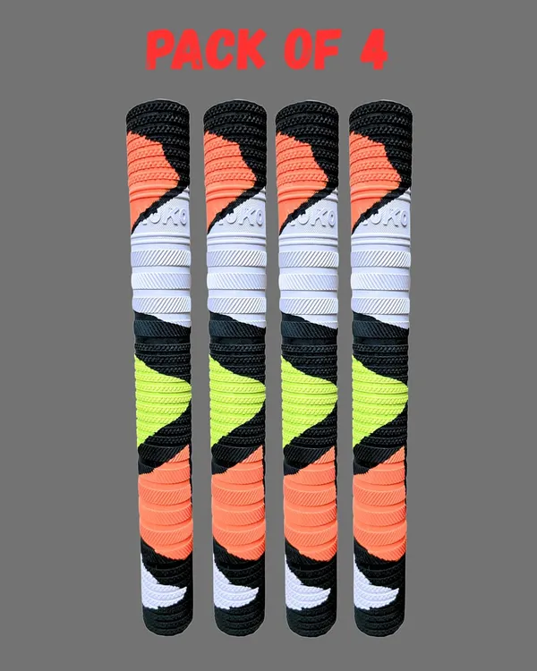 Premium_Cricket_Bat_Grip_|_Anti-Slip_|_Ultra_Tacky_|_Multicolor_|_Pack_Of_4_|_Durable_Comfortable_Grip_For_Enhanced_Control_Black_Grip