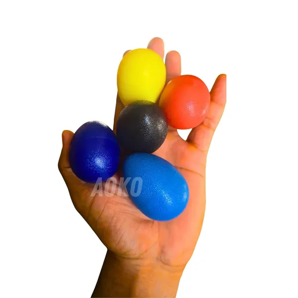 AOKO_Egg_Shakers_Percussion_Musical_Instruments_in_Black,_Red,_Blue,_Yellow_(_Pack_of_2_)