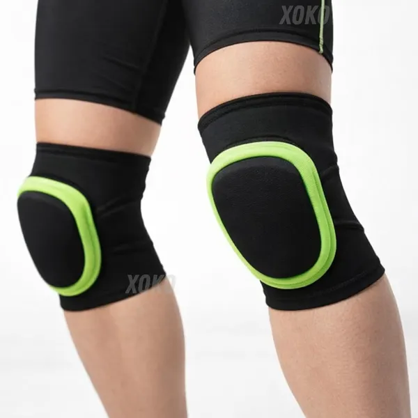 Knee_Pads_For_Dance/Skating_|_Pull-On_Foam_Padded_Knee_Guard_Protector_(Youth,_Neon)