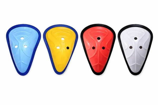 Cricket_Abdominal_Guards_For_Youth,_Protective_Padding,_Lightweight,_Comfortable_Fit,_Multi_Colour,_Pack_Of_4_For_Practice_And_Match_Play