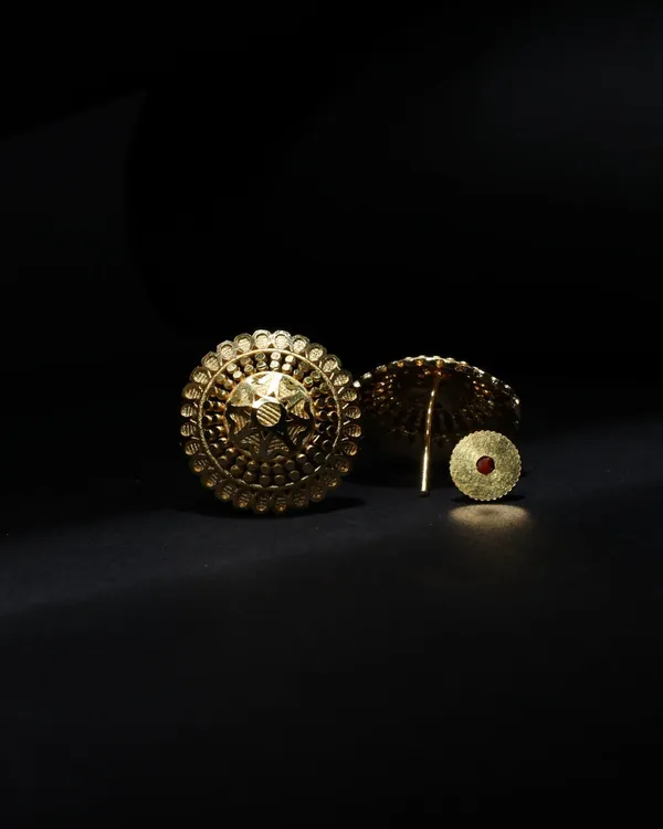 Gold_Micro_Plated_Mandala_Studs_For_Women