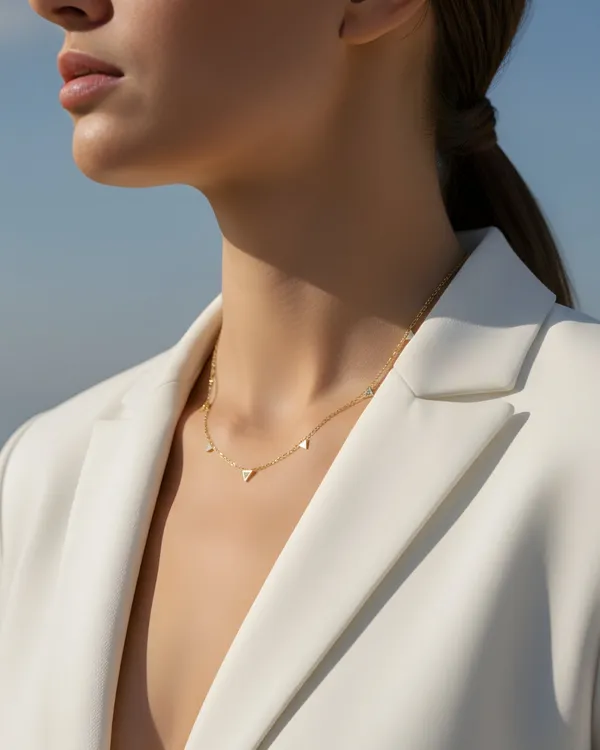 Gold_Minimalist_Triangle_Drop_18K_Gold_Plated_Anti_Tarnish_Chain_Necklace_For_Women