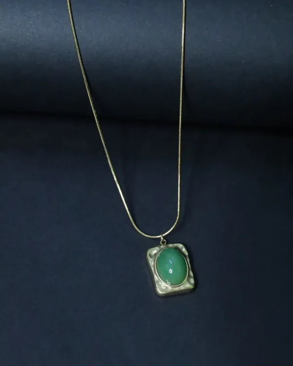 Gold_And_Greenstone_Blackout_Gold_18K_Gold_Plated_Anti_Tarnish_Necklace_For_Women